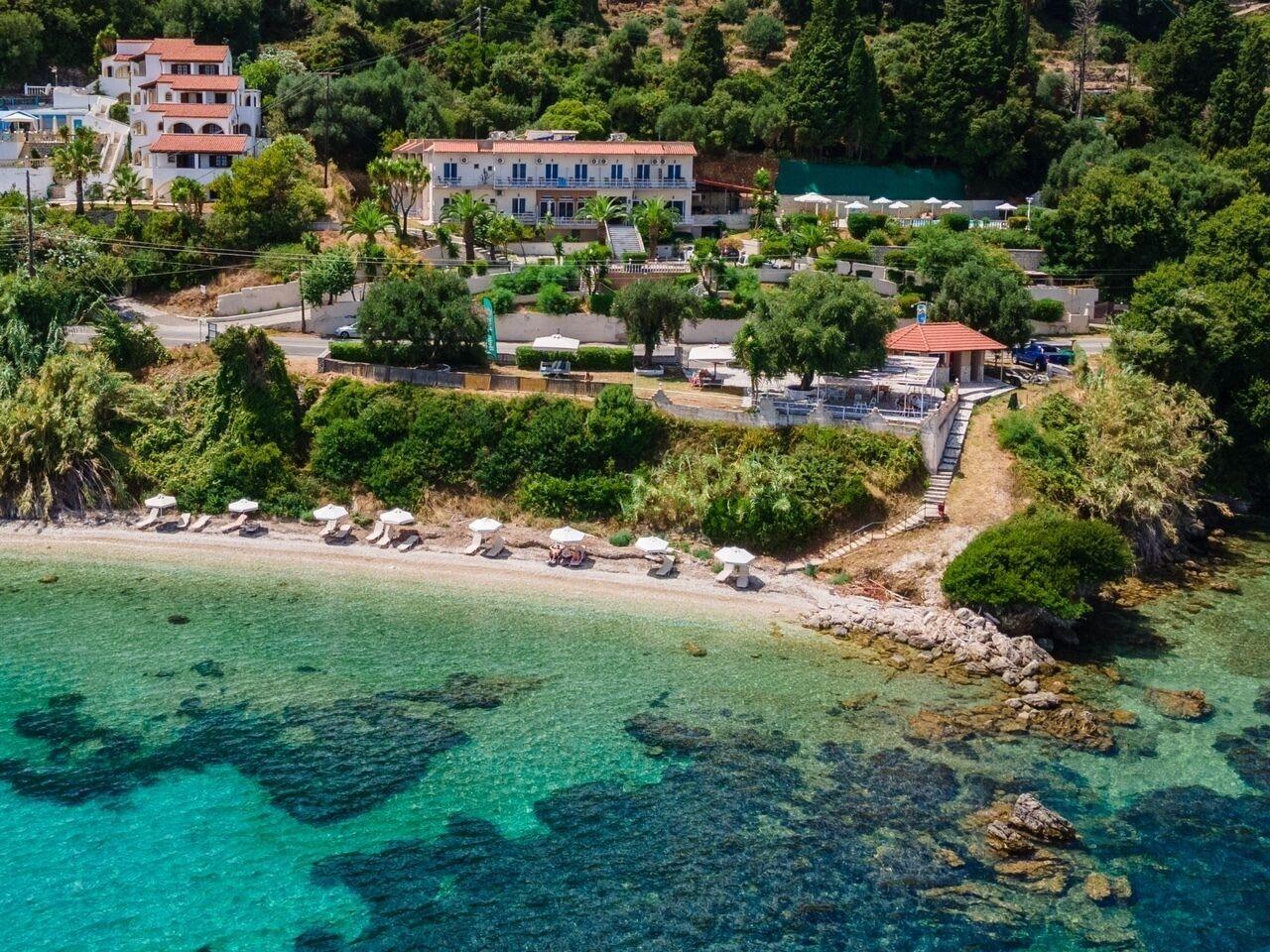 Aurora Beach Hotel Agios Ioannis Peristerion Dış mekan fotoğraf